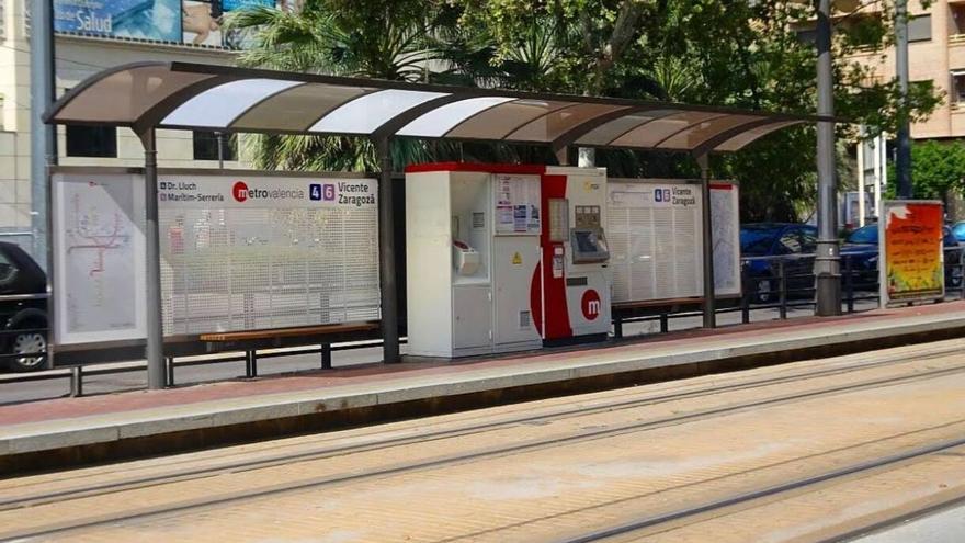 Detenido por agredir sexualmente a una joven mientras esperaba el tranvía en Valencia