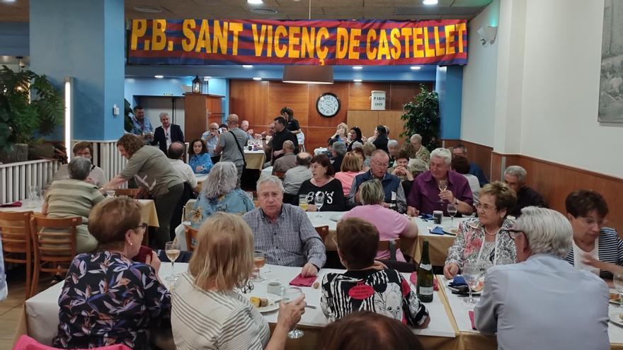 La Penya Blaugrana de Sant Vicenç de Castellet fa una excursió sorpresa a la Jonquera