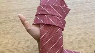 El truco de Tik Tok para hacer un nudo de corbata perfecto de forma fácil y rápida | Vídeo