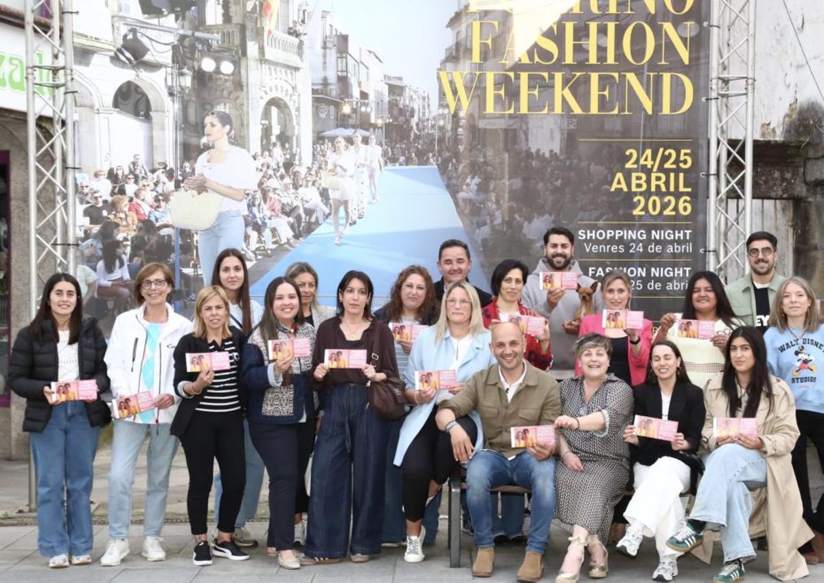 Presentación de la Fashion Weekend de Porriño. | D.P.