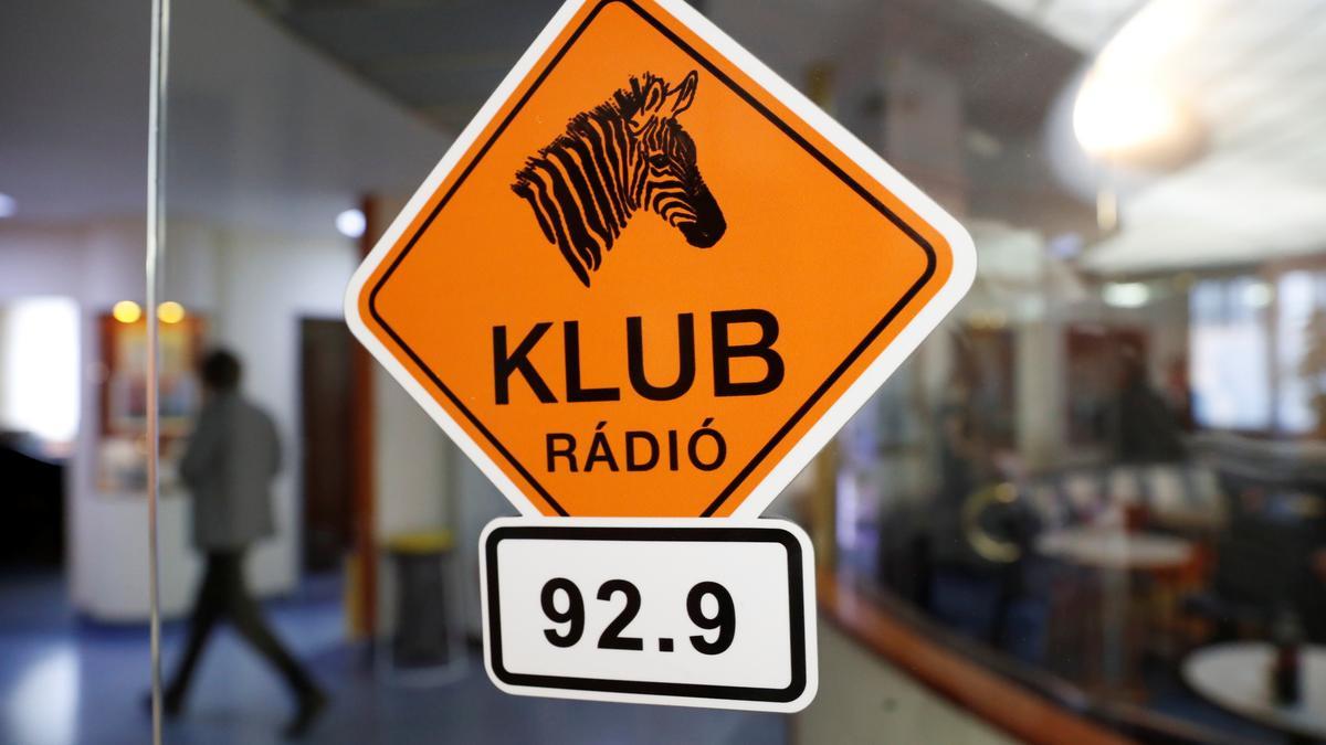 Los estudios de Klubradio en Budapest.