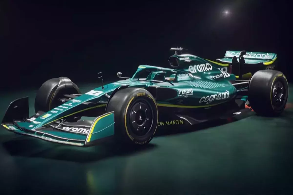 El nuevo Aston Martin de Vettel