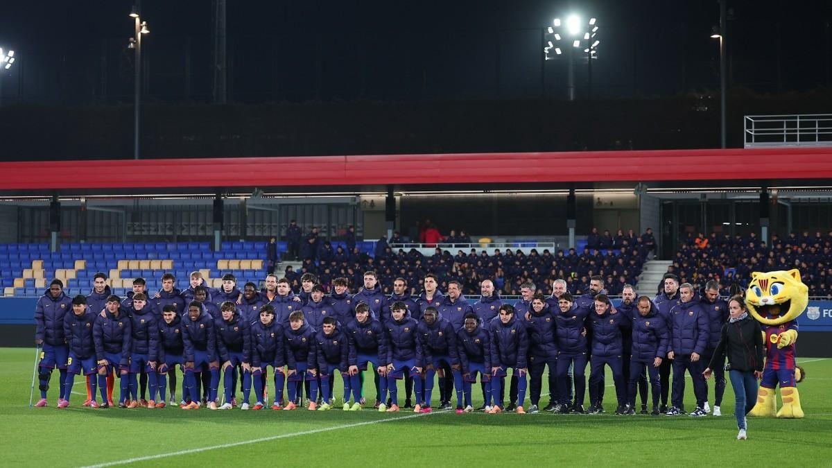 Esta es la foto de la plantilla del Juvenil A