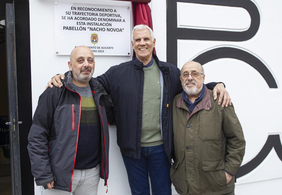 El pabellón Ciudad Jardín añade el nombre de Nacho Novoa