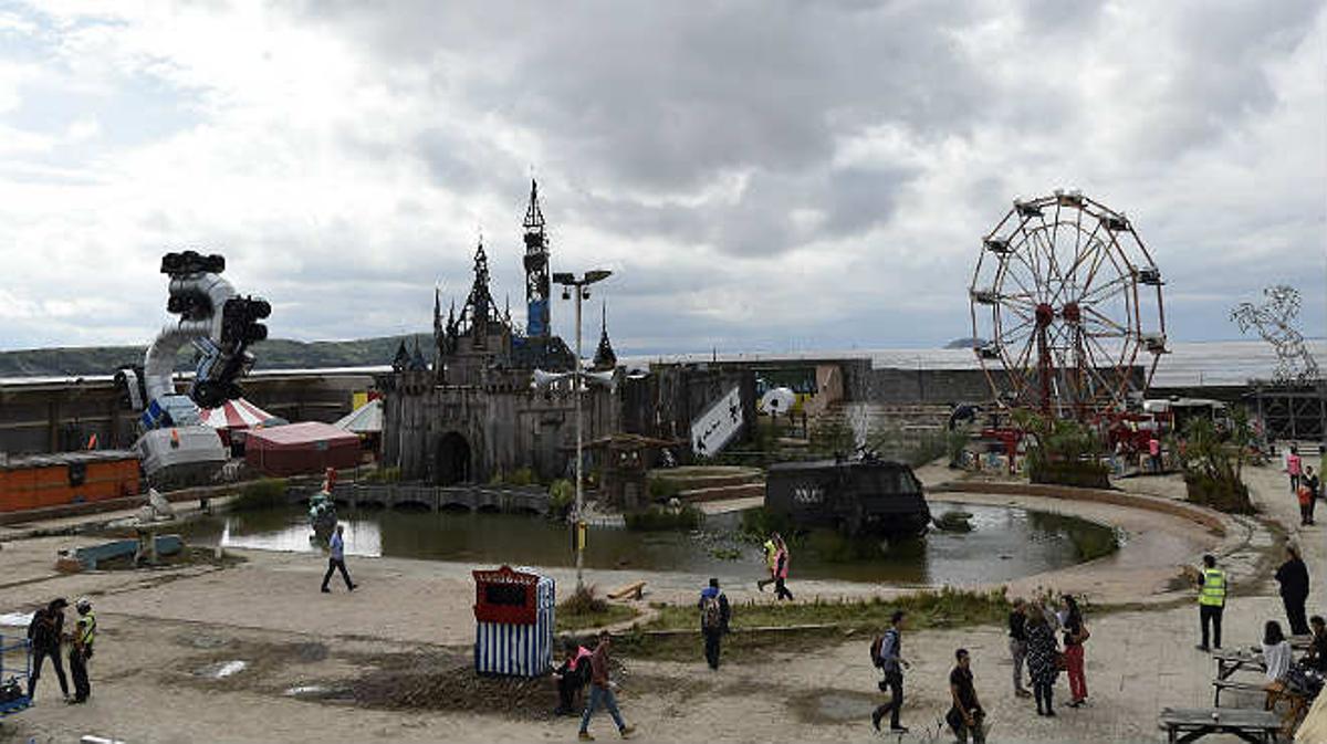 Dismaland, el parque temático de Bansky. 