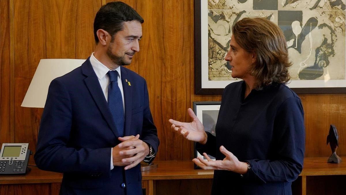 La ministra para la transición Ecológica, Teresa Ribera.