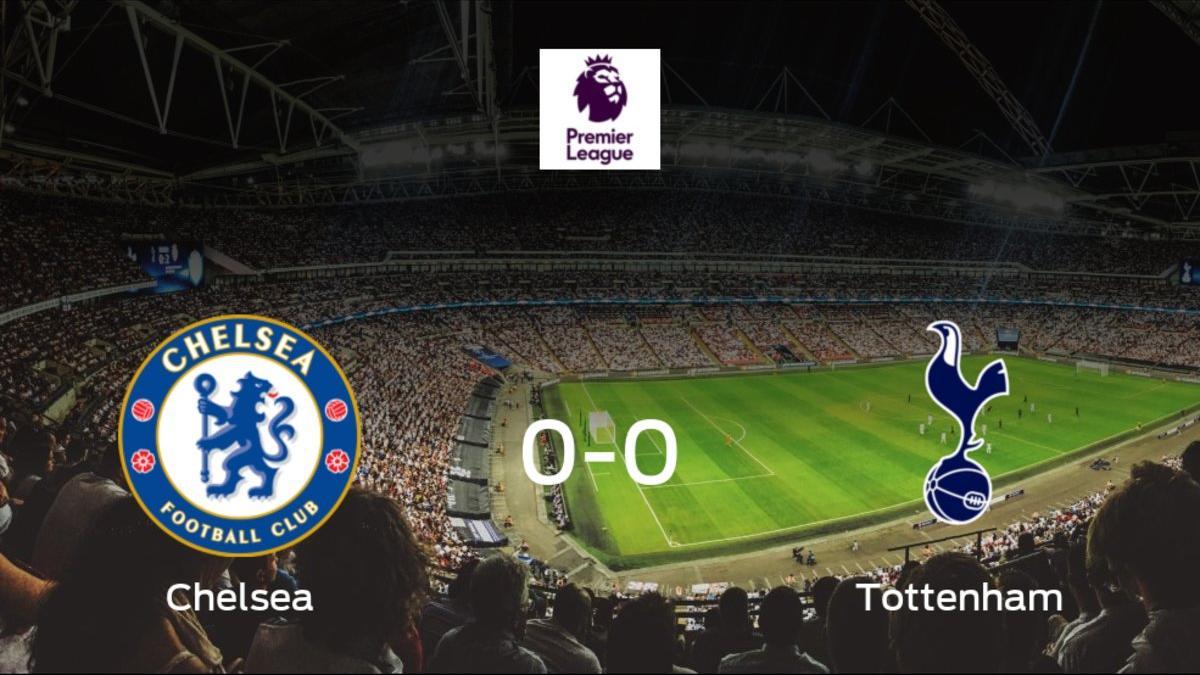 El Chelsea y el Tottenham Hotspur se reparten los puntos en un partido sin goles (0-0)