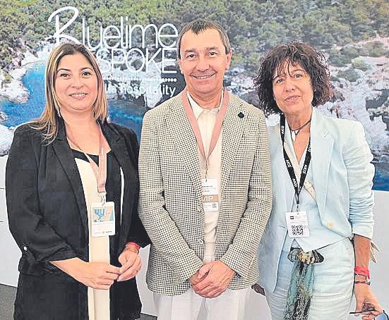 Maria Renart, Toni Ferrer y Carmen Moreno.