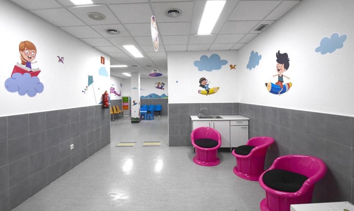 Transformación de un espacio pediátrico en un centro hospitalario gracias a la Fundación Andrea