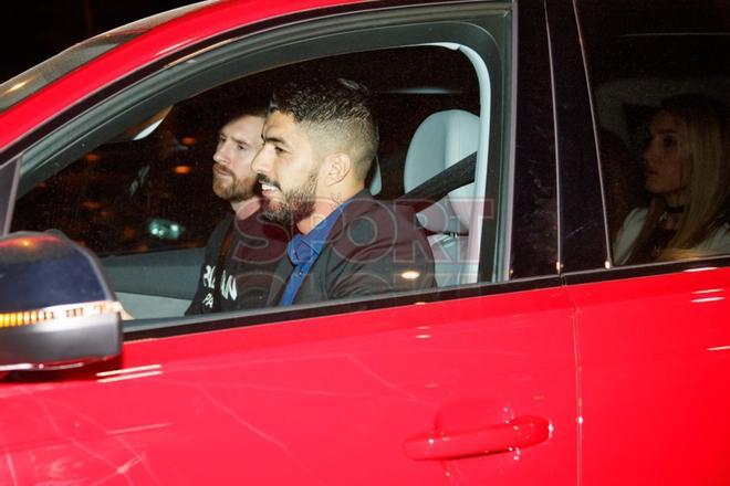 El vestuario blaugrana aprovechó para celebrar la victoria ante el Olympique Lyon, la reunión se celebró en el Hotel Sofía.