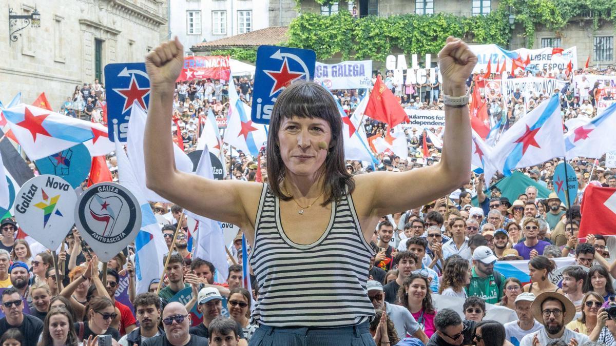Pontón saca peito no Día da Patria pola "vitoria social" de Altri e reivindica "unha sociedade que quere vivir en galego"