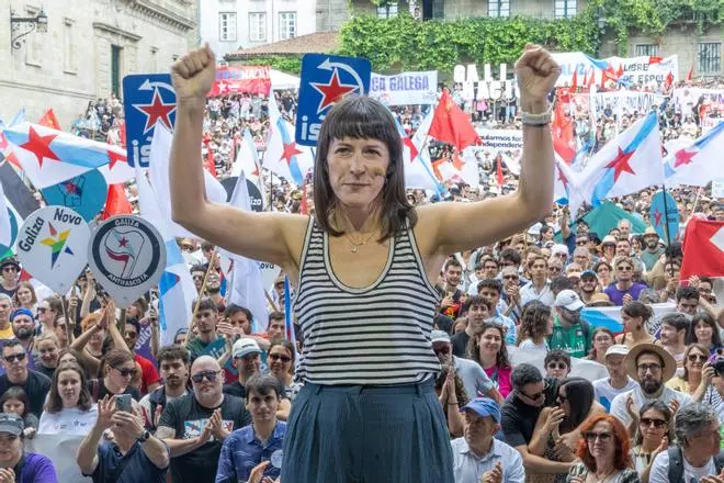 Pontón saca peito no Día da Patria pola "vitoria social" de Altri e reivindica "unha sociedade que quere vivir en galego"