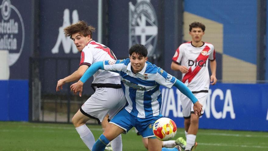 El Celta gana y el Dépor Juvenil se aleja del liderato en División de Honor