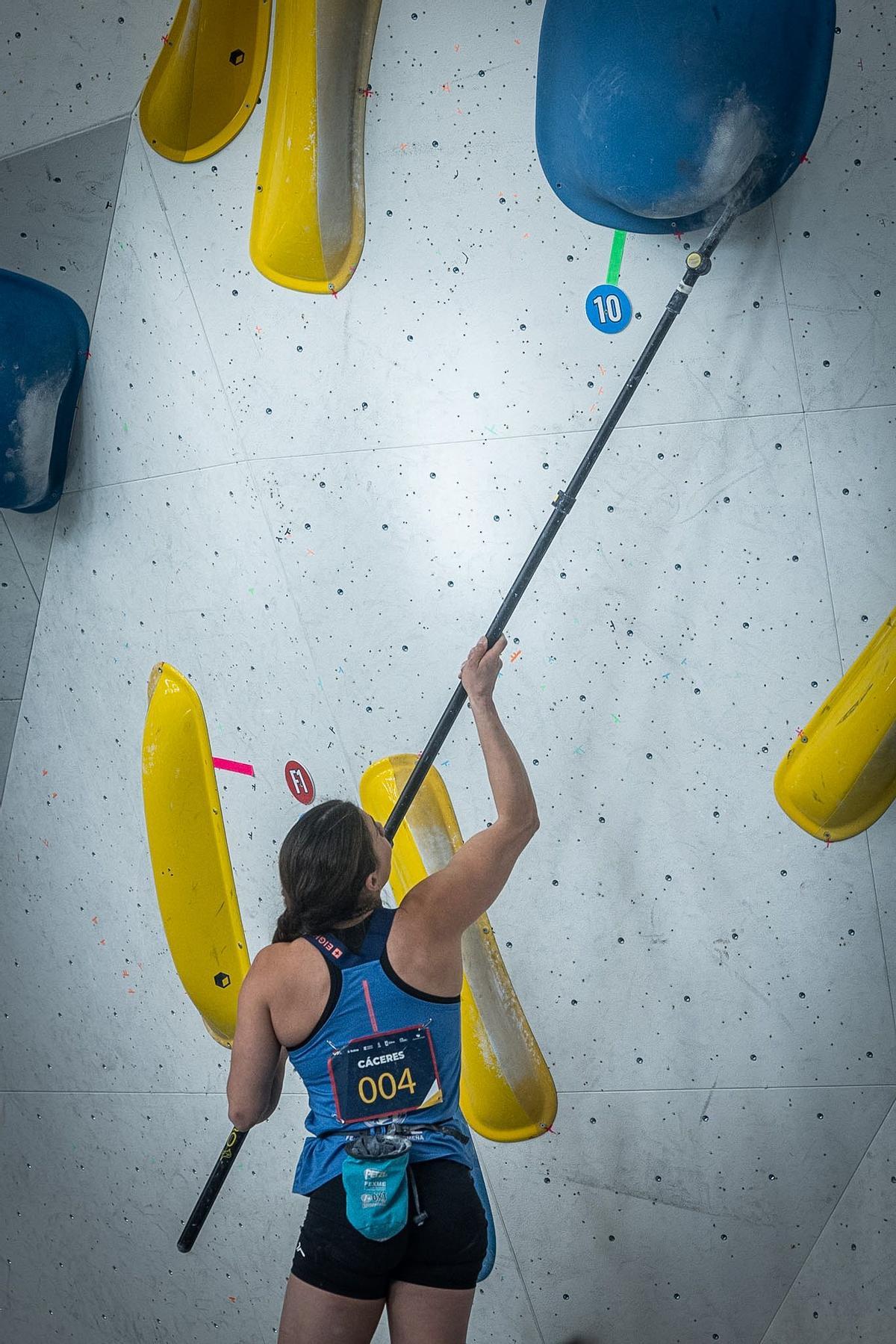 Galería | Segunda jornada de la Copa de España de Escalada en Cáceres