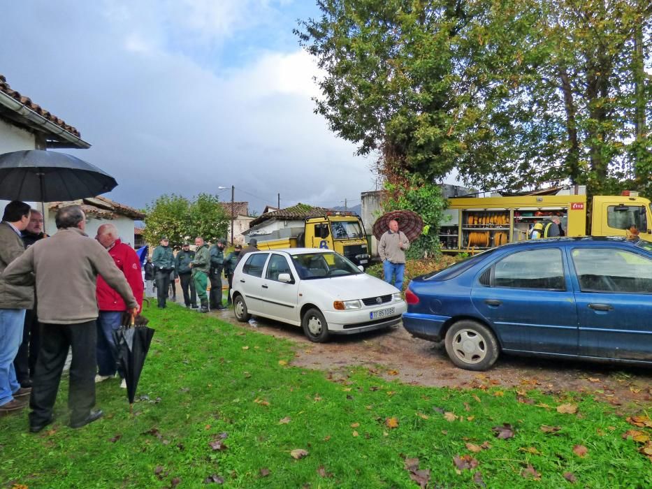 Incendio en una vivienda en Villaviciosa