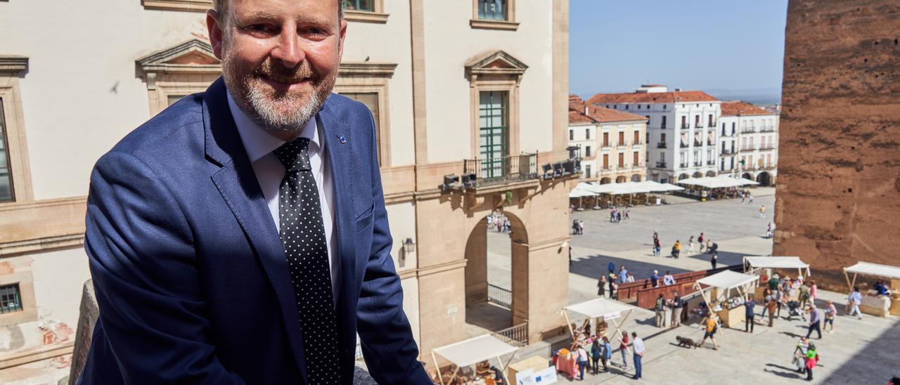 Jorge Villar, concejal de Turismo del Ayuntamiento de Cáceres.