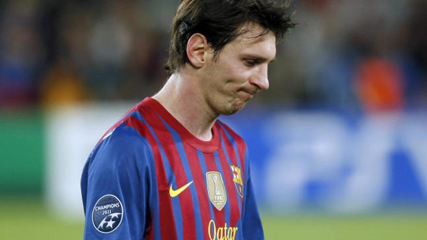 La noche más triste de Messi