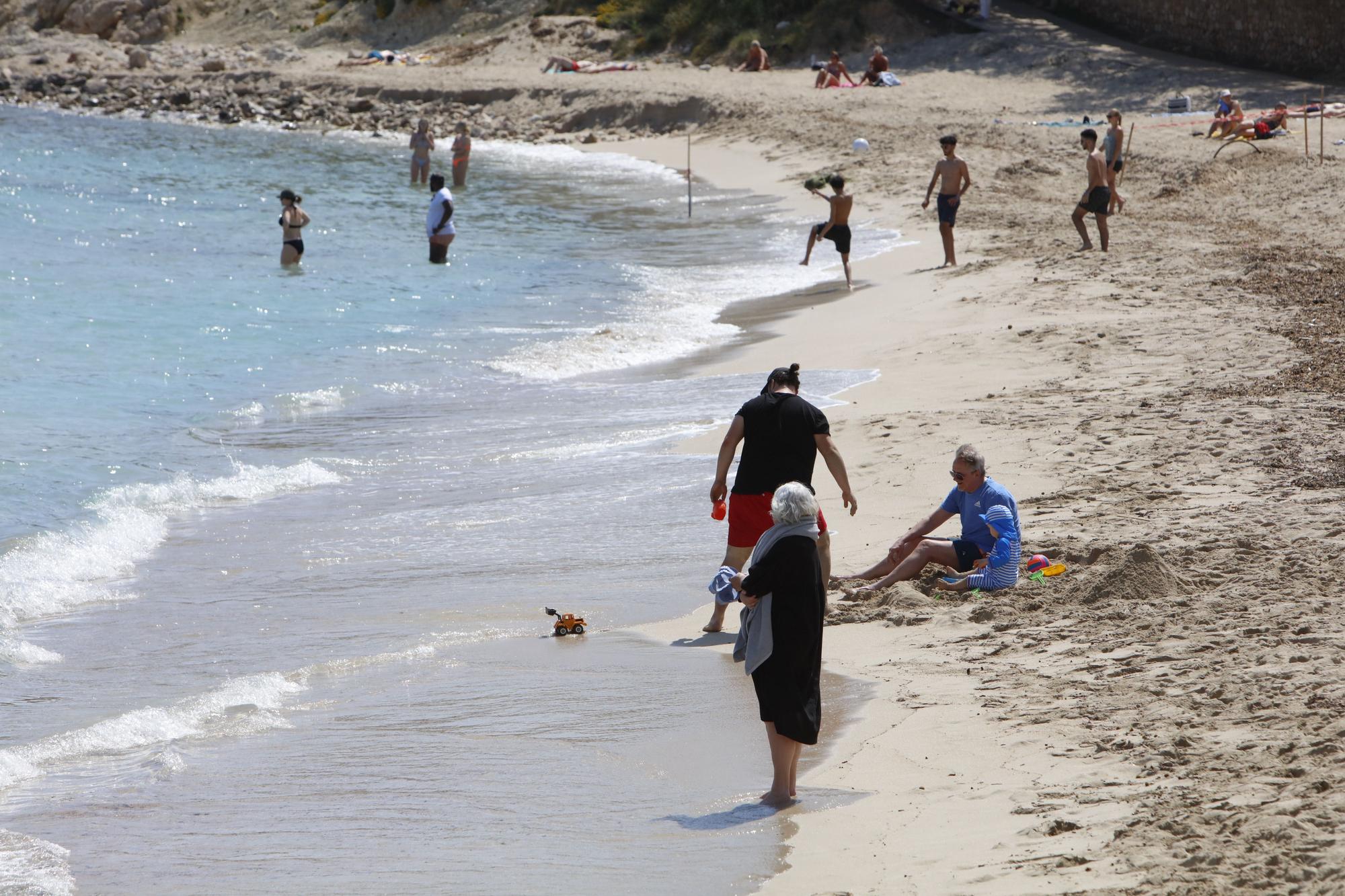 Frühlingsgefühle an der Promenade von Cala Ratjada