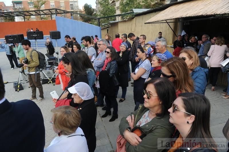 Acto de cierre de las barracas en Murcia