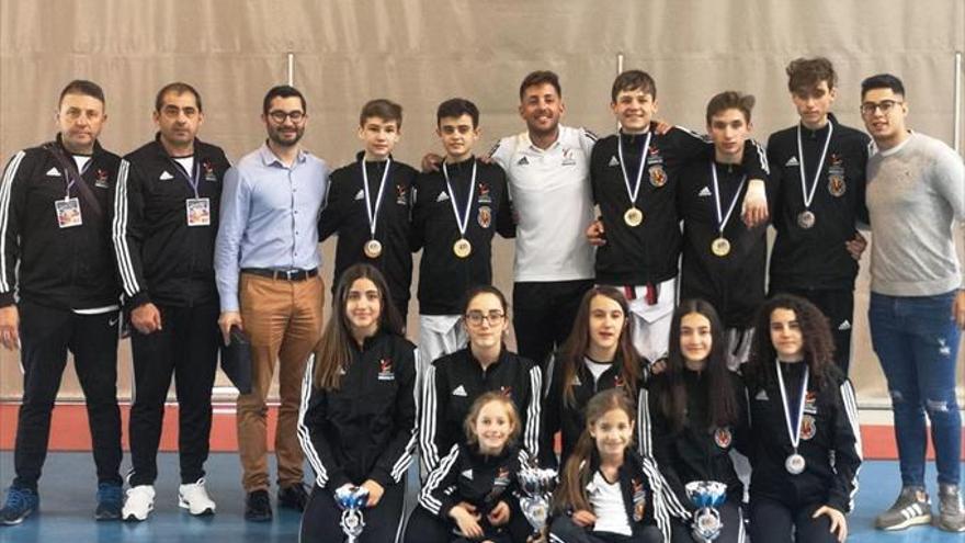 El Granjo suma 9 medallas en el Junior de L’Alcora