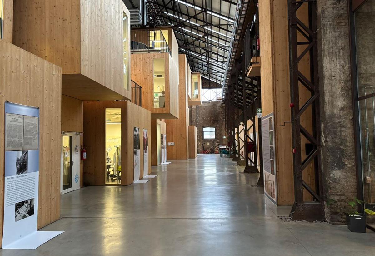 Parc d'Innovació de Reggió Emilia, que té foça similituds amb la Fàbrica Nova