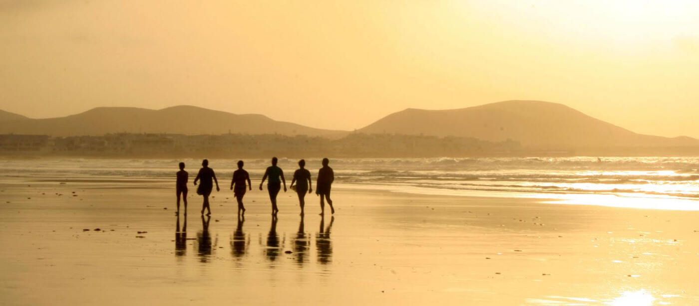 Atardecer en Famara.