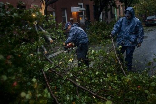 Todo EEUU paralizado ante Sandy