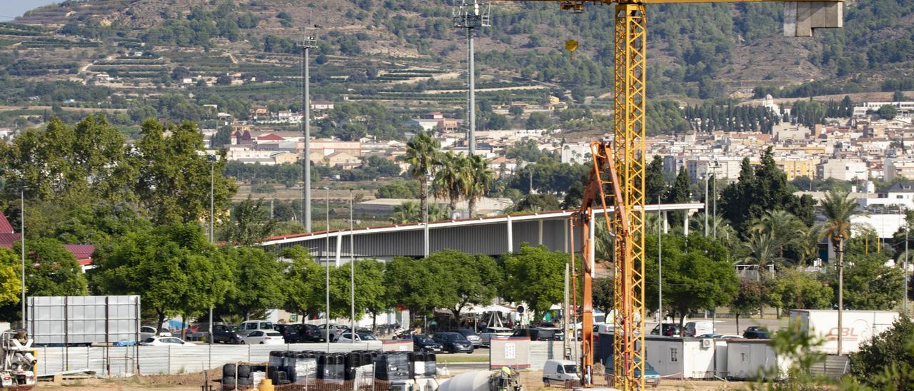 Xàtiva. Obras del nuevo colegio de educación especial, Pla de la Mesquita