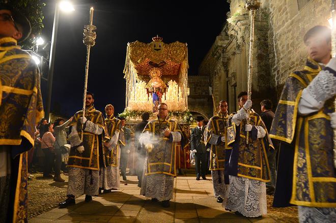 Plasencia, procesión del lunes santo de la Cofradia de la Pasion