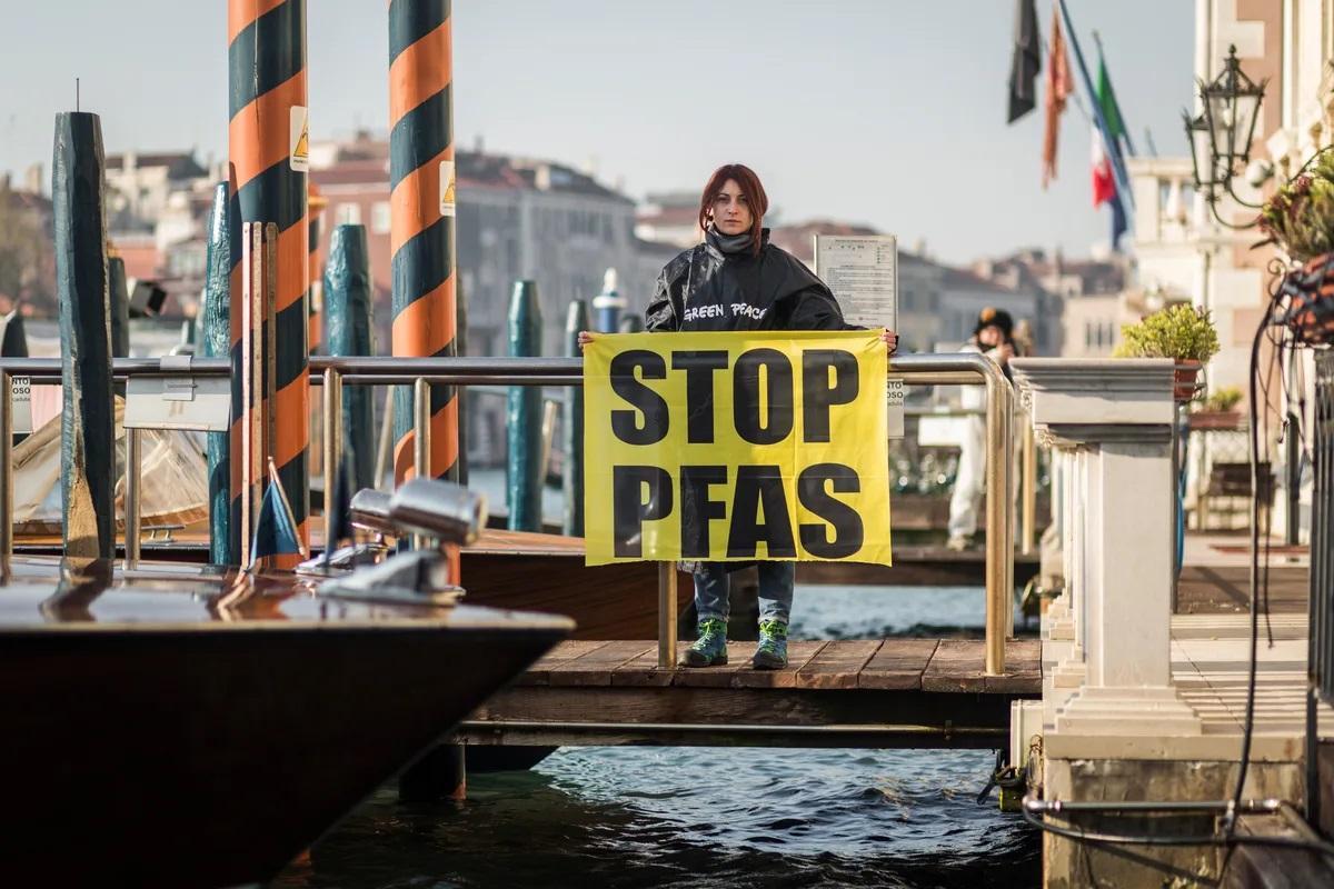 Protesta contra las PFAS