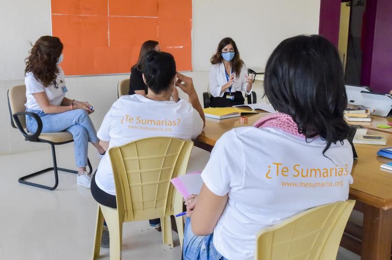 El proyecto social RenovArte de la asociación MESumaría con mujeres en la cárcel de Juan Grande