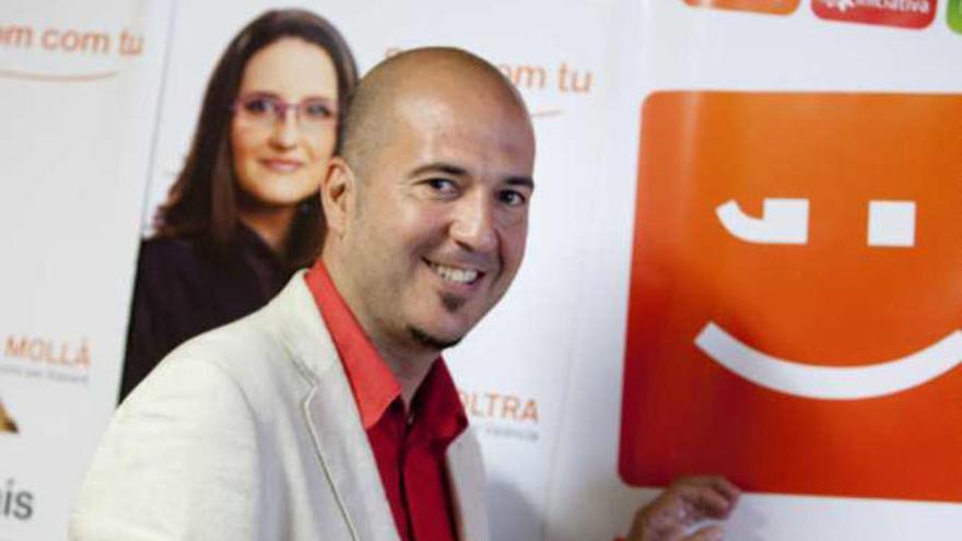 El candidato de Compromís, Tomàs Mestre.