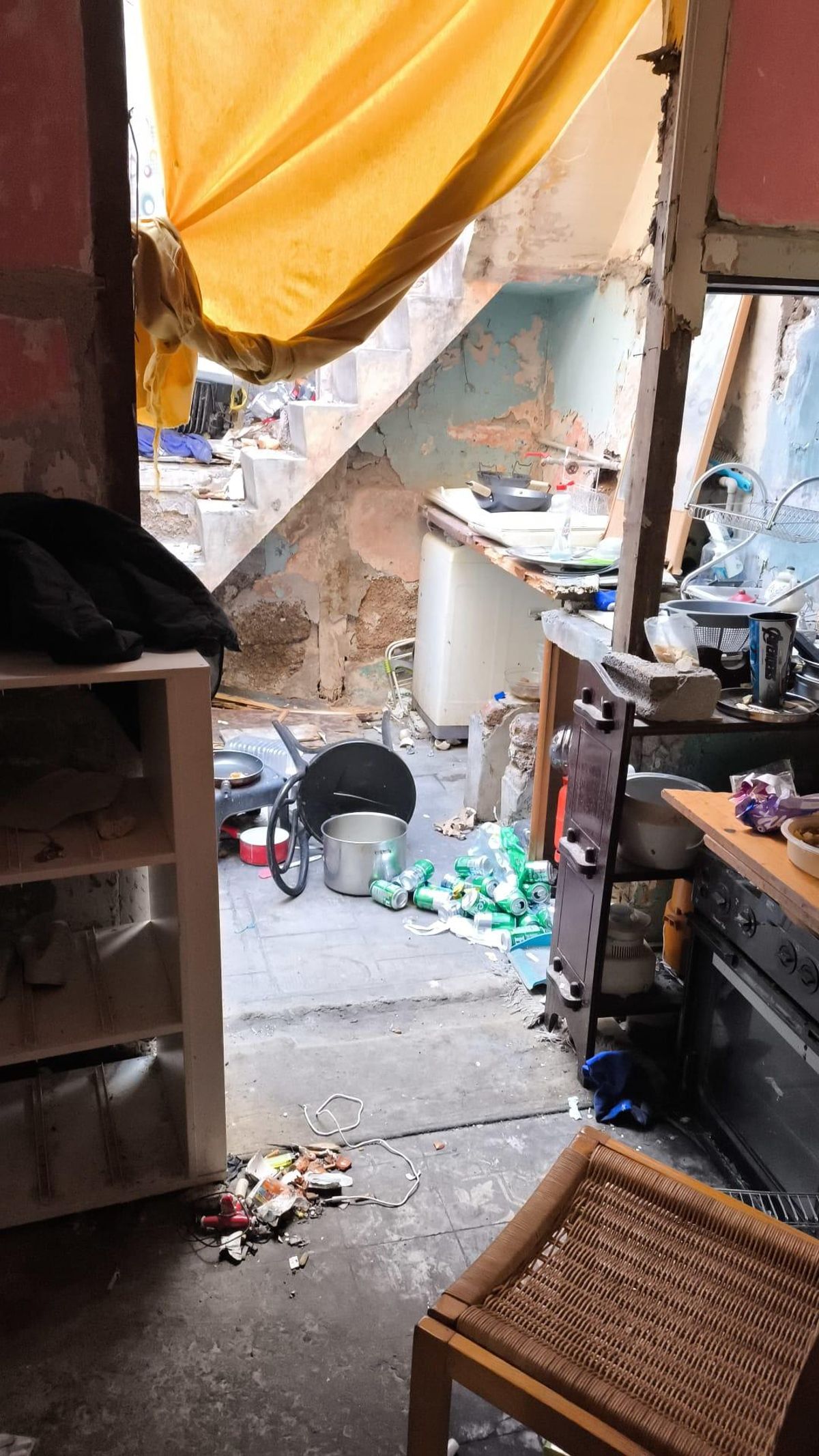 Tenerife Home Left in Ruins by Okupas: Garbage and Insects Abound