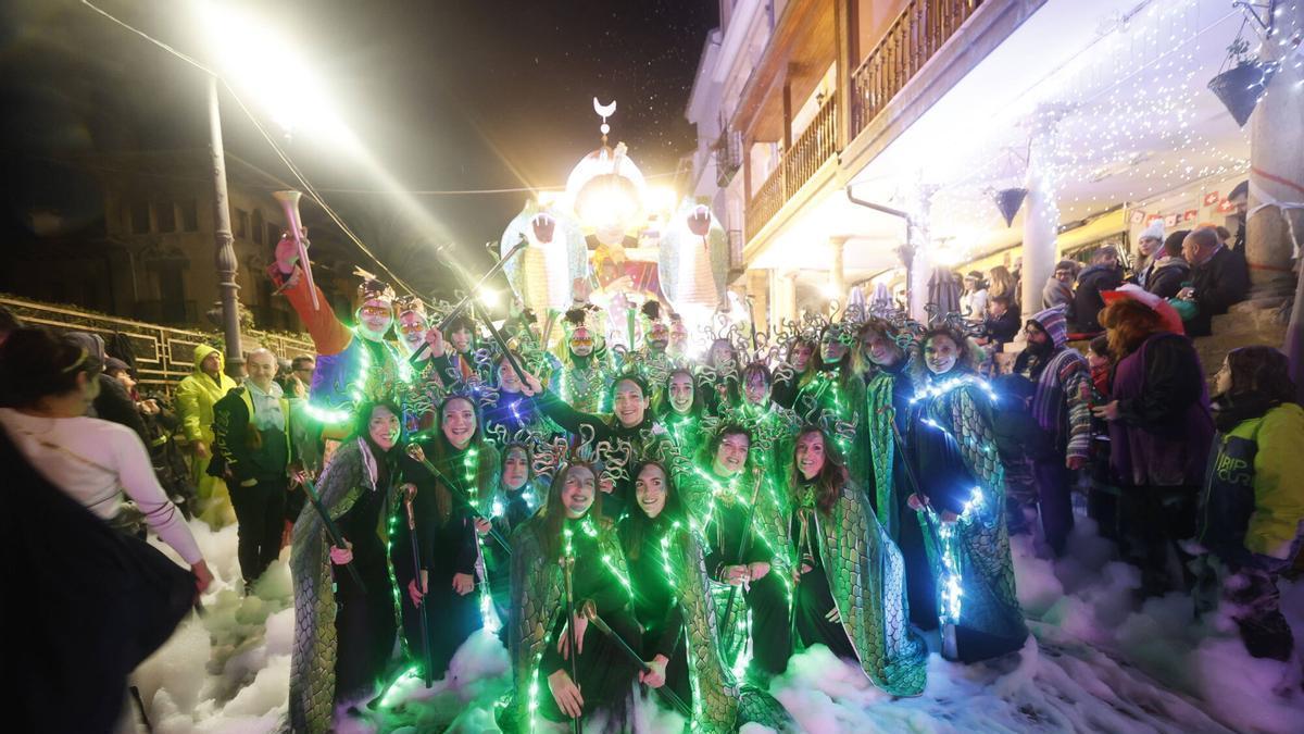 Así fue la actuación de los Mazarrampas en el Descenso de Galiana