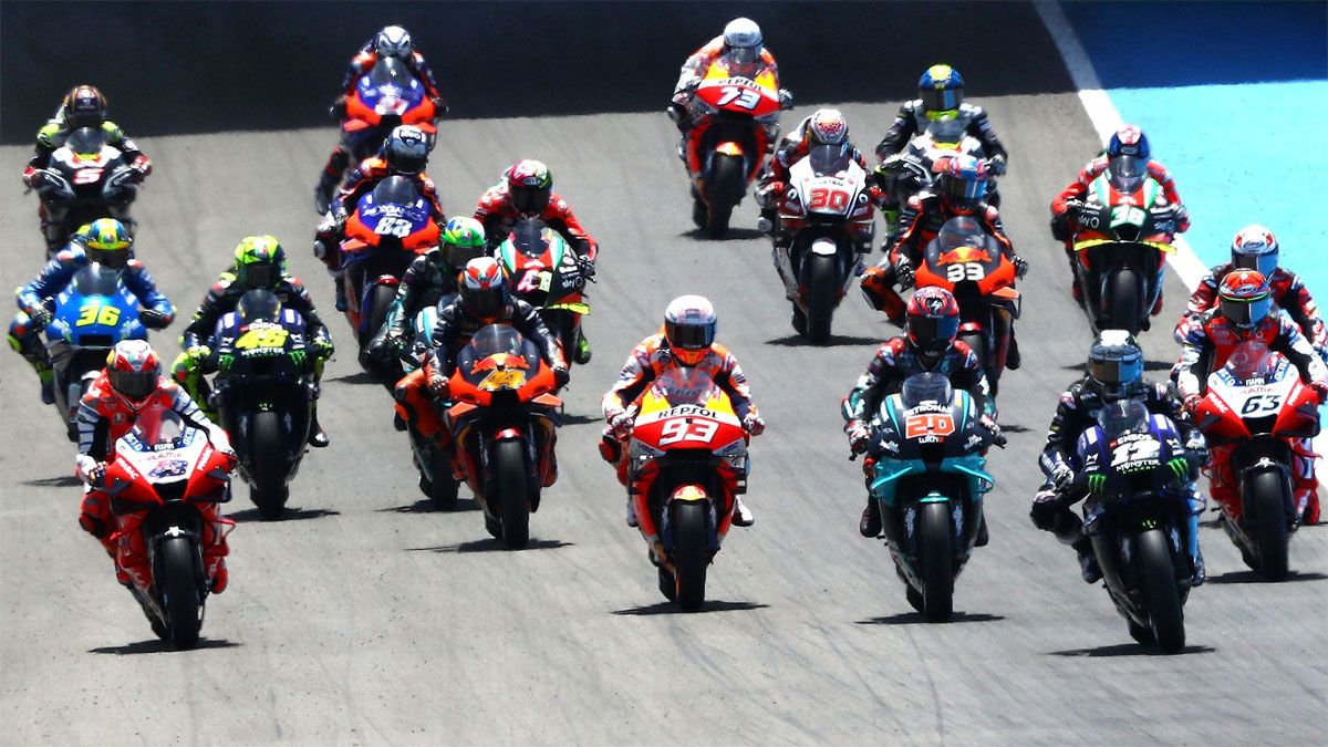 Equipos y dorsales MotoGP 2021
