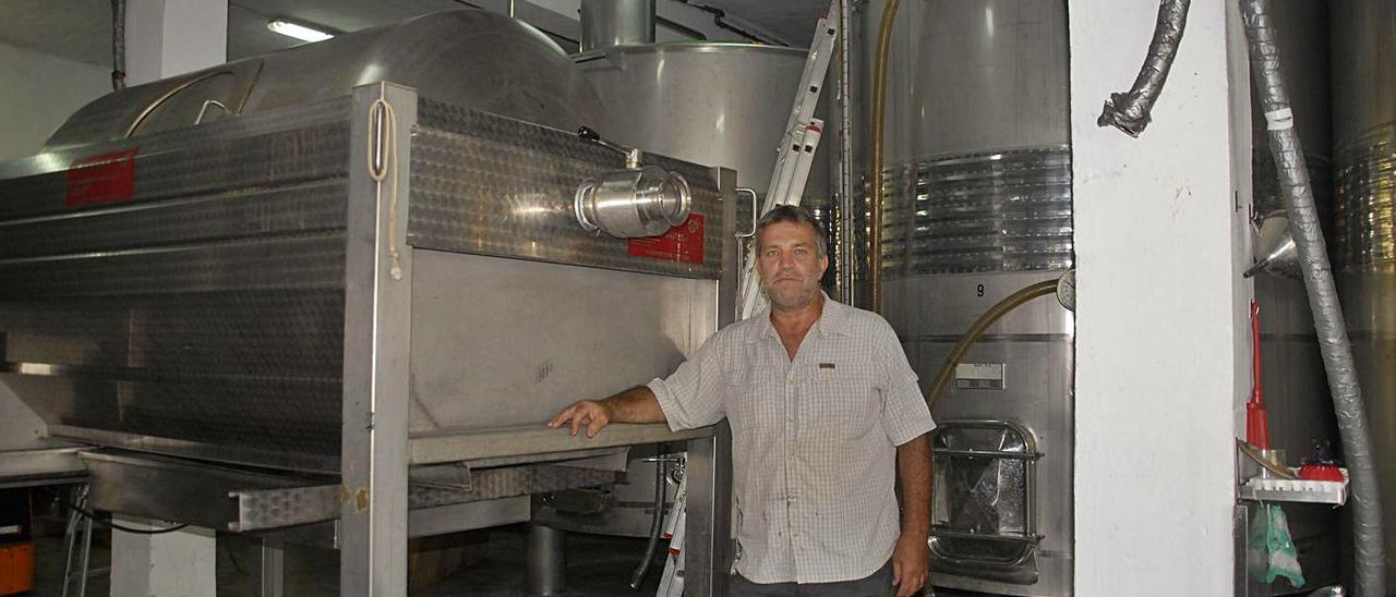 Pere Calafat, copropietario de la bodega, en una imagen reciente.