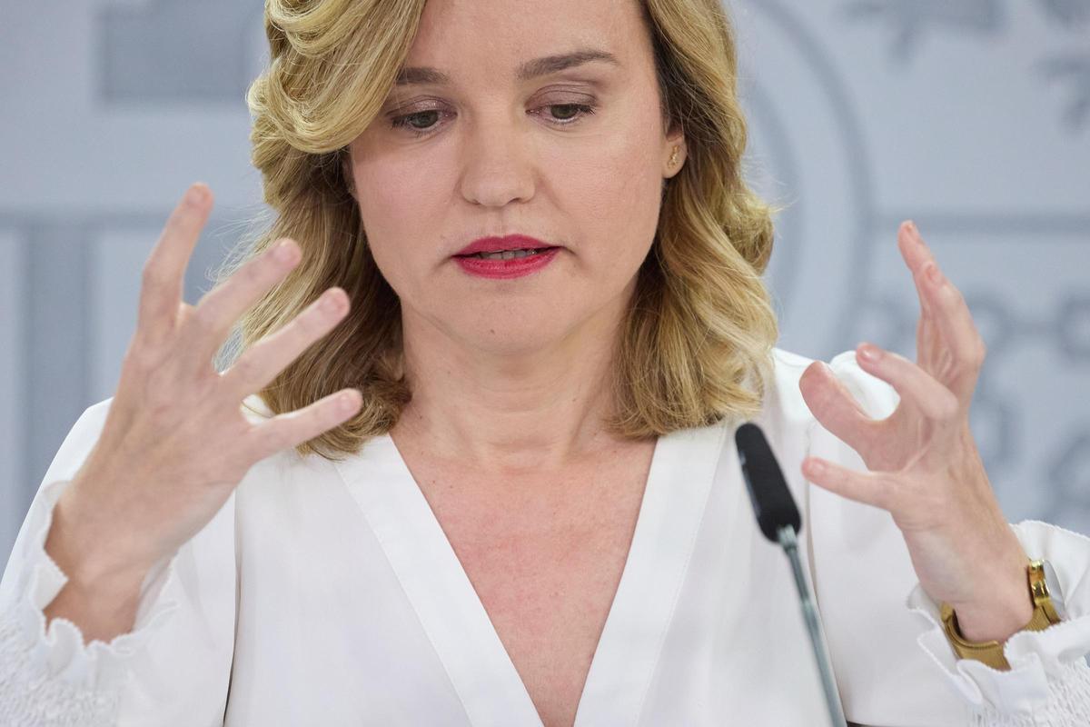 Alegría, en la rueda de prensa posterior al Consejo de Ministros.