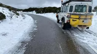 Estas son las carreteras nevadas de Cáceres