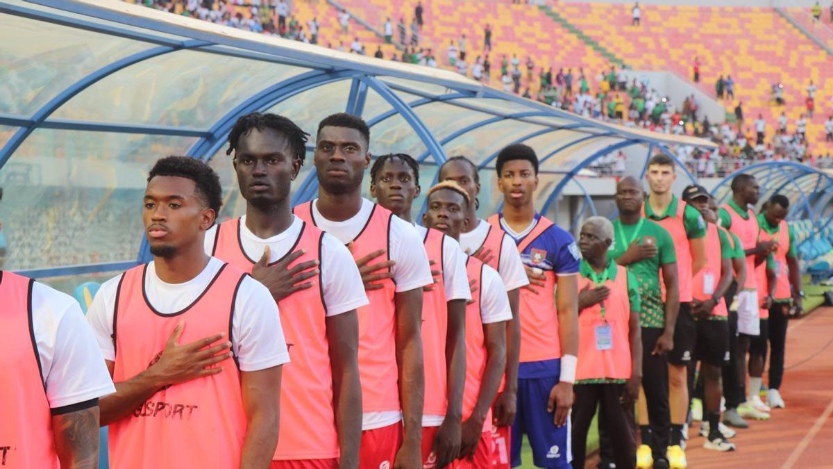 CD Tenerife: Alassan debuta con Guinea Bissau: tinerfeños con otras banderas