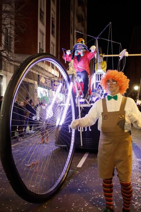 Desfile de Antroxu en Gijón