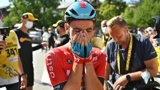 La emotiva victoria del 'malagueño' Campenaerts en el Tour de Francia
