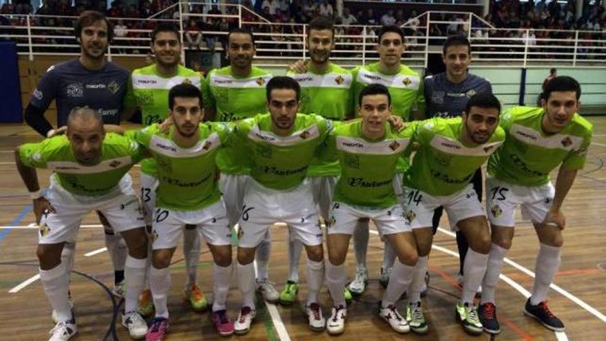 Plantilla al completo del equipo del Palma Futsal.