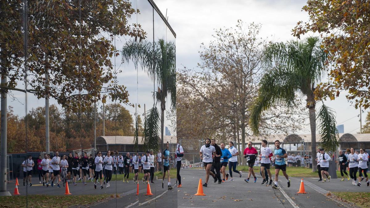 Barcelona corre contra el cáncer en el Fòrum