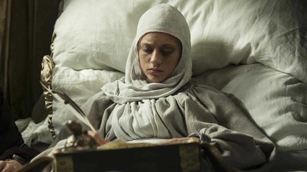 Michelle Jenner, en l’últim episodi d’’Isabel’. Michelle Jenner, en l’últim episodi d’’Isabel’.