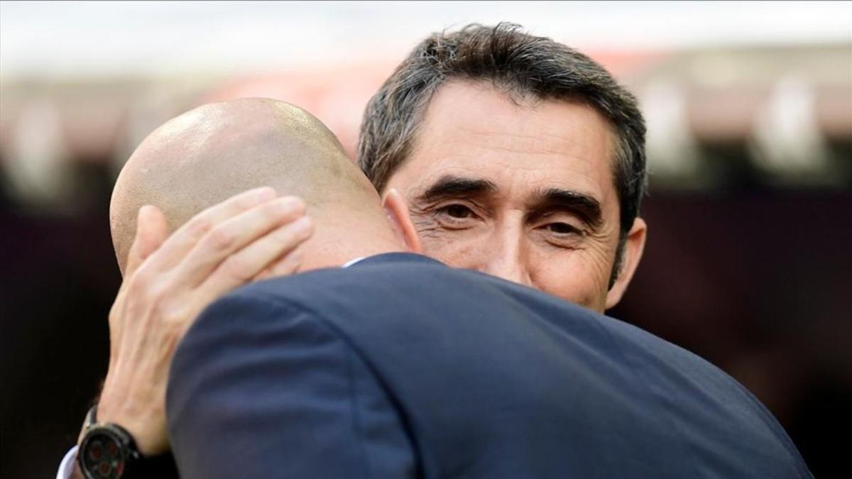 Ernesto Valverde dio una lección táctica a Zinendine Zidane