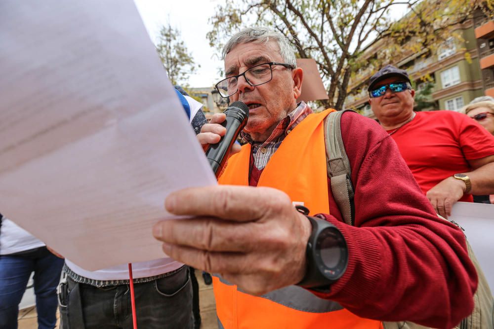 Manifestación en defensa de las pensiones públicas