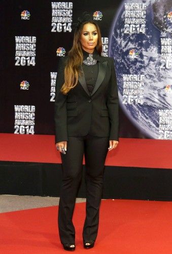 La alfombra roja de los premios World Music Awards 2014