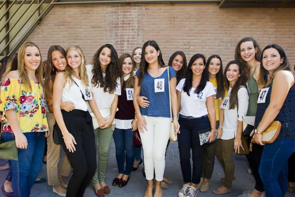 Prueba de candidatas a Fallera Mayor de Valencia 2017