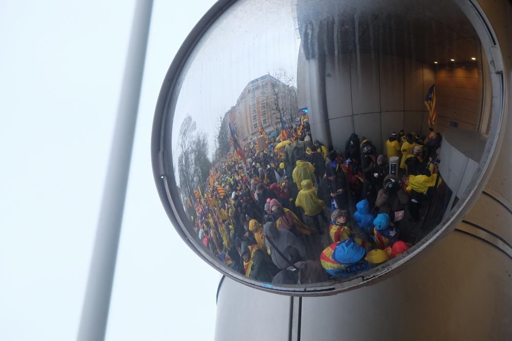 La manifestació de Brussel·les vista des de dins