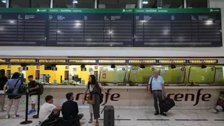 Rodalies y AVE reanudan la circulación de forma progresiva tras las interrupciones por el mal tiempo